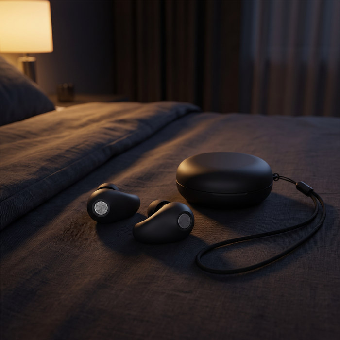Sleep Ear Plugs — 25dB Soft-Seal, Four Tip Sizes